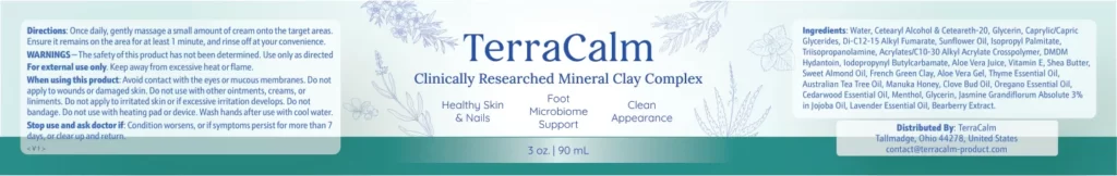 TerraCalm Ingredients